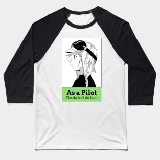 Pilot Anime Baseball T-Shirt